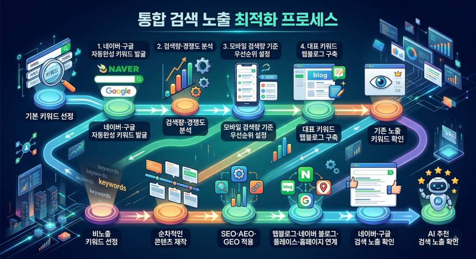 웹블로그 기반 통합 마케팅 프로세스